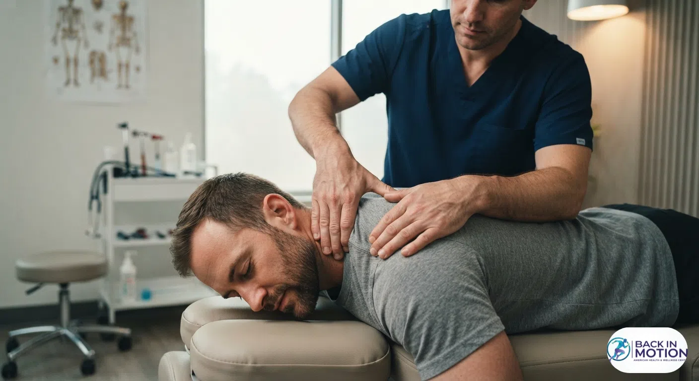Expert Osteopathic Manipulative Treatment (OMT) and manual therapy session at Back in Motion Dhaka.