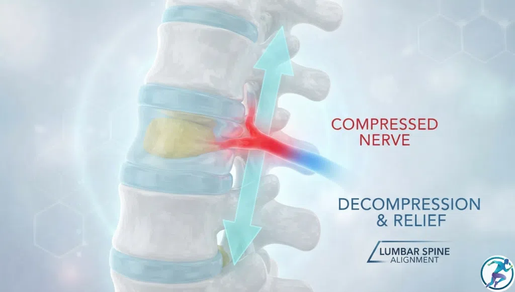 Animated clinical demonstration and professional consultation for sciatica pain treatment at Back in Motion in Dhaka. Visual Concept & Animation Idea