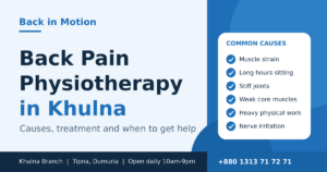 Back Pain Physiotherapy in Khulna: Causes, Treatment and When to See Someone