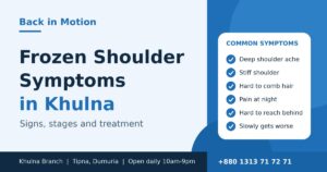 Frozen Shoulder in Khulna: Symptoms, Early Signs and Treatment